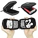Sisma Travel Cords Organizers Small Electronics Accessories Carrying Bag for Cables Earbuds USB Sticks Leads Memory Cards, Black -Bundled Small Pouch SCB16128S-B