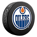 Edmonton Oilers Basic Logo Souvenir Hockey Puck By Sher-Wood