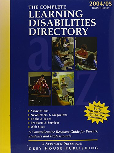 Complete Learning Disabilities Directory 2004-05: