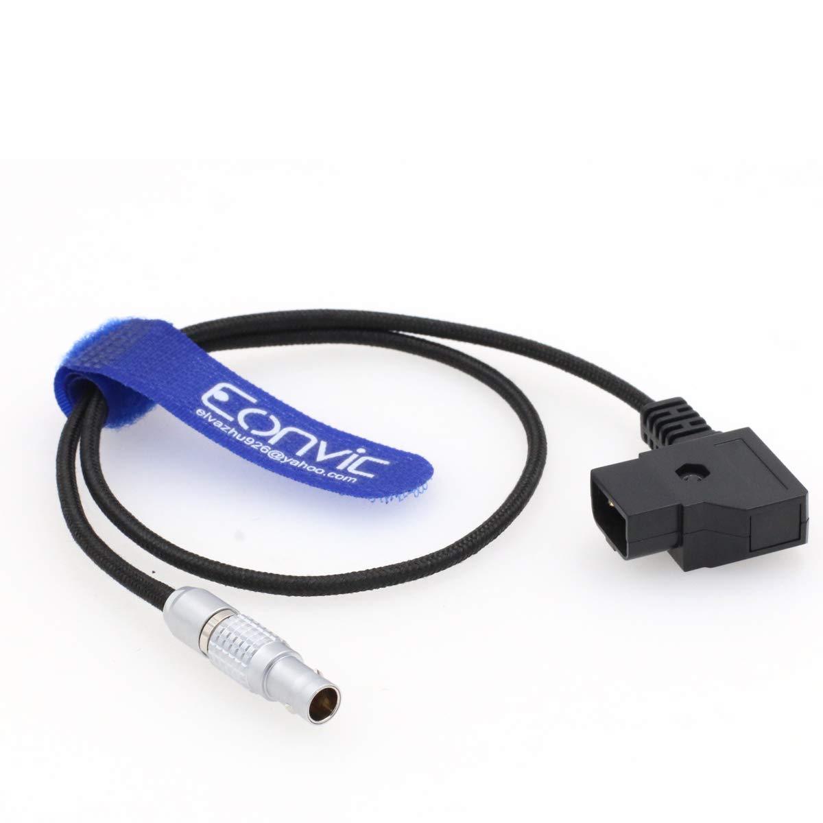 Eonvic Anton D-TAP to 2 Pin Flexible Cable for ARRI,RED,Teradek Bolt 500 XT, Paralinx Preston Transvideo Offhollywood Switronix Panasonic,Vaxis/SmallHD 703 & 503 Camera Monitor