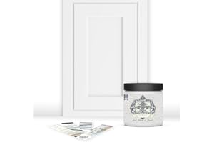 HEIRLOOM TRADITIONS PAINT ALL-IN-ONE Paint, Durable cabinet and furniture paint. Built in primer and top coat, no sanding needed. Includes our 30 featured color card - Cashmere, 8oz Sample