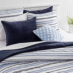 MARTHA STEWART London Stripe Chenille King Size
