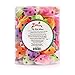 Zanies Tie-Dye Mice Cat Toys, 40-Piece Canisters