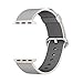 Smart Watch Band, Uitee Woven Nylon Band for Apple Watch 42mm Series 1 & 2, Uniquely and Artistically Designed Replacement Strap for iWatch, Best Comfortably Light With Fabric-Like Feel (Pearl)