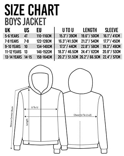 boys zip up jumper