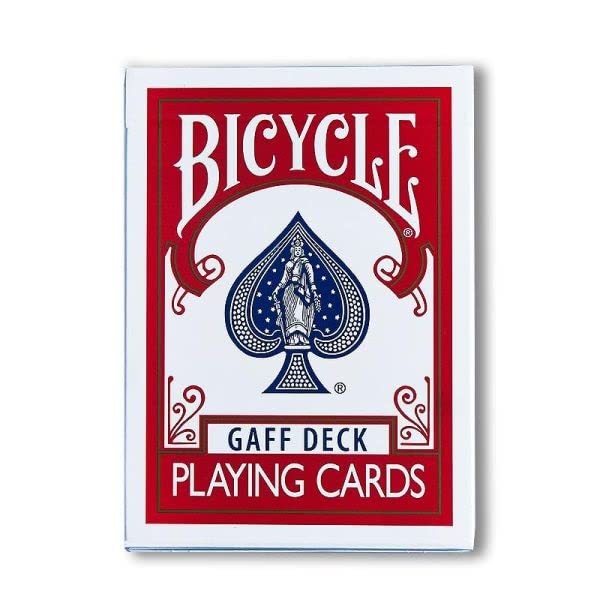 Bicycle Super Gaff Playing Cards - Deck Of Unusual Cards For Magic - Includes Cipher Playing Cards Bag