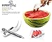 Expert Chef® The ORIGINAL Watermelon Slicer Corer Cutter Knife and Server with Free Melon Baller - As Seen on TV - 8 Recipe eBooks Included.