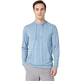 32 Degrees Men's Cool Classic Long Sleeve Hooded T-Shirt | Anti-Odor | 4-Way Stretch | Moisture Wicking