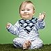 MIBOW Bandana Baby Bibs Set,Cool Design for Boys,Drool Bibs for Drooling and Teething,100% Organic Super Absorbent Cotton,Baby Shower and Newborn Registry Gift,6-Pack