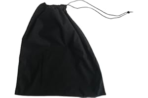 cdar Drawstring Helmet Bag Washable Tough Black Corrosion Helmet Bag for Bicycle