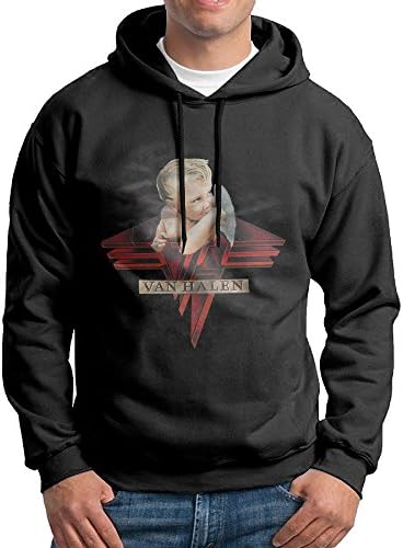 Pong Men's Hoodies Van Halen - Smoking Size XXL Black
