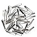TKOnline 120pcs 1-3/4 Inch(45 mm) Silver Alligator Hair Clip Flat Top with Teeth Single Prong Metal Clips Hairbow Accessory for Arts Crafts Projects, Hair Care Hair Clips,Alligator hair Clips,clips