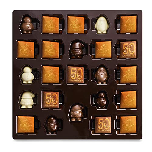 Godiva Chocolatier Holiday Gourmet Chocolate Advent Calendar 2021, Multi, 6.2 Oz Pricepulse