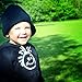 Born to Love Knuckleheads Black Boy's Baby Visor Beanie Hat with Stripes Detail