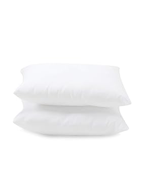 myHomery Kissenfüllung für Sofakissen - Made IN EU - 2er-Set Dekokissen Weiß | Kopfkissenfüllung 40x40 cm 2er-Set