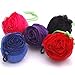 5pcs Reusable Rose Shopping Tote Bag By Catalina Folding Up Reusable Compact Eco Periodic Duty Recycling Use Shopping Bag