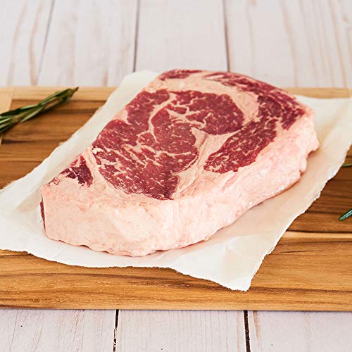 Aged Angus Ribeye Steaks by Nebraska Star Beef Prestige Hand Cut and Trimmed with Signature