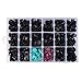 299PCS Car Retainer Clips Bump Clips Trim Clips with 18 Most Popular Sizes Auto Push Pin Rivets for Benz, BMW, Toyota, Honda, Subaru, Nissan