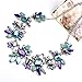 Tonsee Women Fresh Wild Fashion Delicate Clavicle Necklace (Purple)