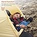 AM FM Portable Pocket Radio with Alarm Clock AM/FM Compact Radio Player Operated by 2 AAA Battery, Stereo Headphone Socket Memory Mode & Sleep Timer
