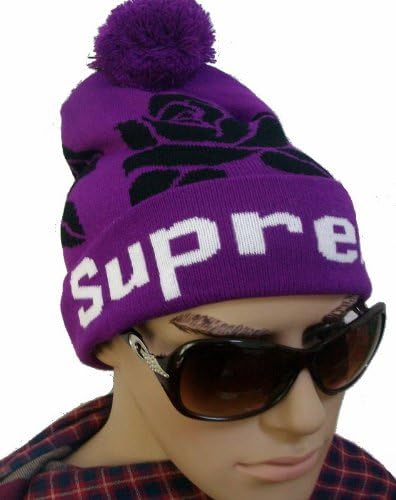 supreme rose beanie