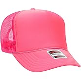Otto Cap 5-Panel High Crown Mesh Back Trucker Hat