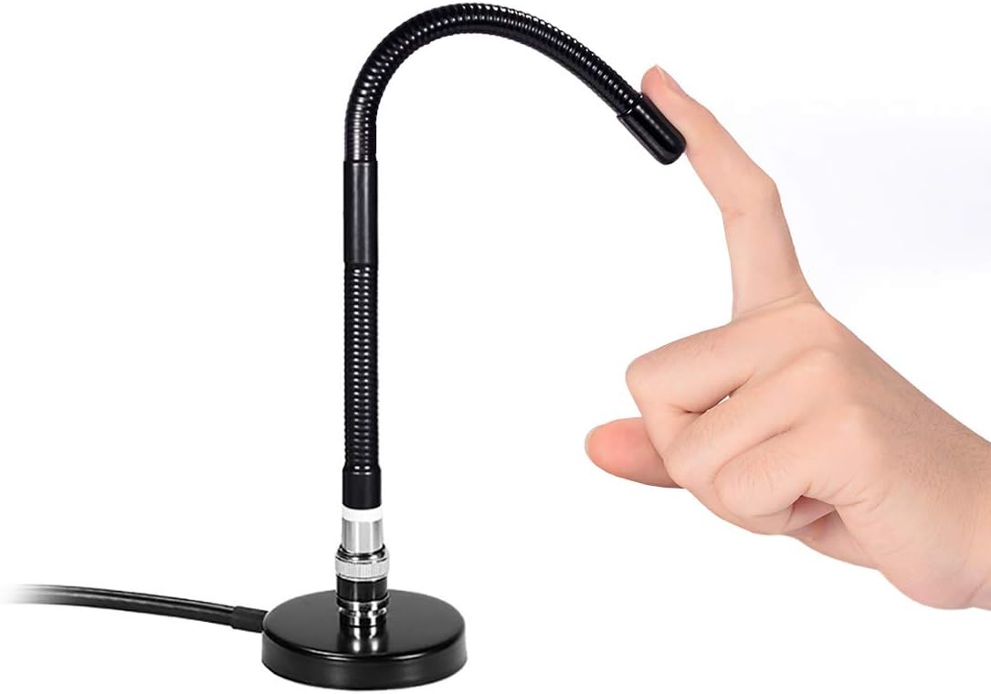 Bingfu CB Aerial Antenna 27MHz Soft Whip Magnetic Base BNC PL259 Connector CB Aerial Antenna Compatible with Portable Handheld CB Radio Car Mobile Radio Scanner - Image 3