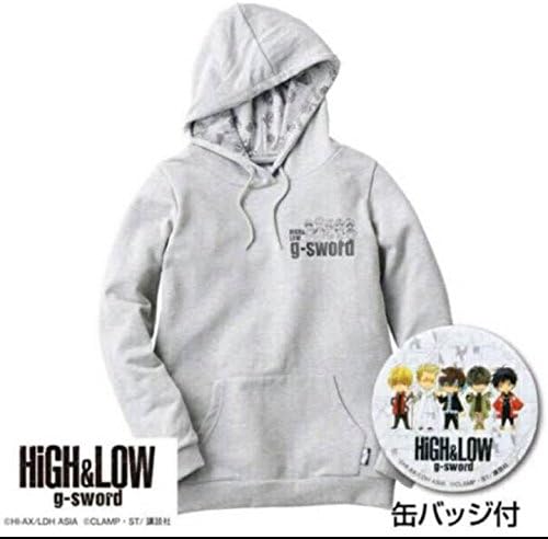 Amazon High Low ハイアンドロー しまむら コラボ パーカー Lサイズ Sword 缶バッジ 付き アイドル 芸能人グッズ 通販