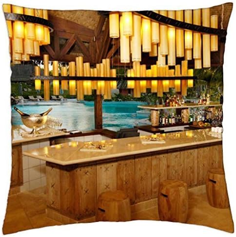 St Regis Hotel Resort Bar Bora Bora - Throw Pillow Cover Case (18