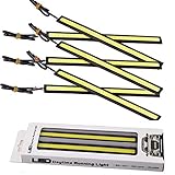 6PCs Universal Waterproof Car Trucks Daytime Running Light Lamp Super Bright 12V LED Strips COB Car Led Fog Light