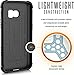 URBAN ARMOR GEAR [UAG] Samsung Galaxy S7 [5.1-inch Screen] Feather-Light Composite [Black] Military Drop Tested Phone Case