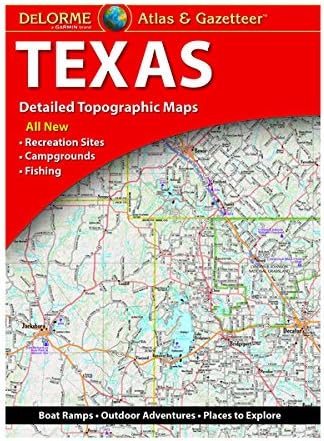 Delorme Atlas & Gazetteer Texas