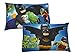 LEGO Batman Movie Microfiber Sheet Set with Pillow Case - Twin