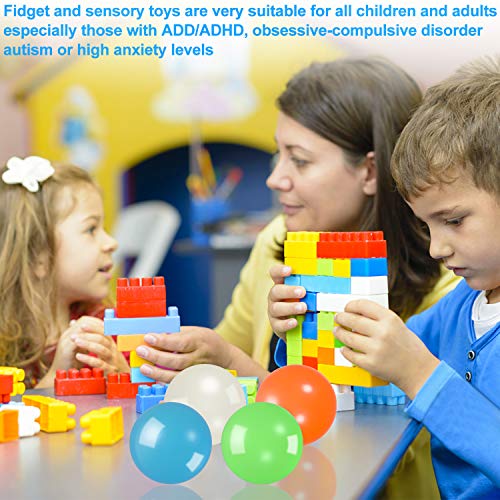 Sticky Balls That Stick to The Ceiling 4Pcs Stress Balls Fidget Toys