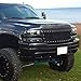 Spec-D Tuning Black Housing Clear Lens Bumper Lights Compatible with 1999-2002 Chevy Silverado, 2000-2006 Chevy Tahoe and Suburban 1500/2500, L+R Pair Assembly