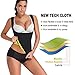 HOPLYNN Neoprene Sauna Waist Trainer Corset Vest For Weight Loss, Hot Body Shaper Slimming Vest For Women Black L