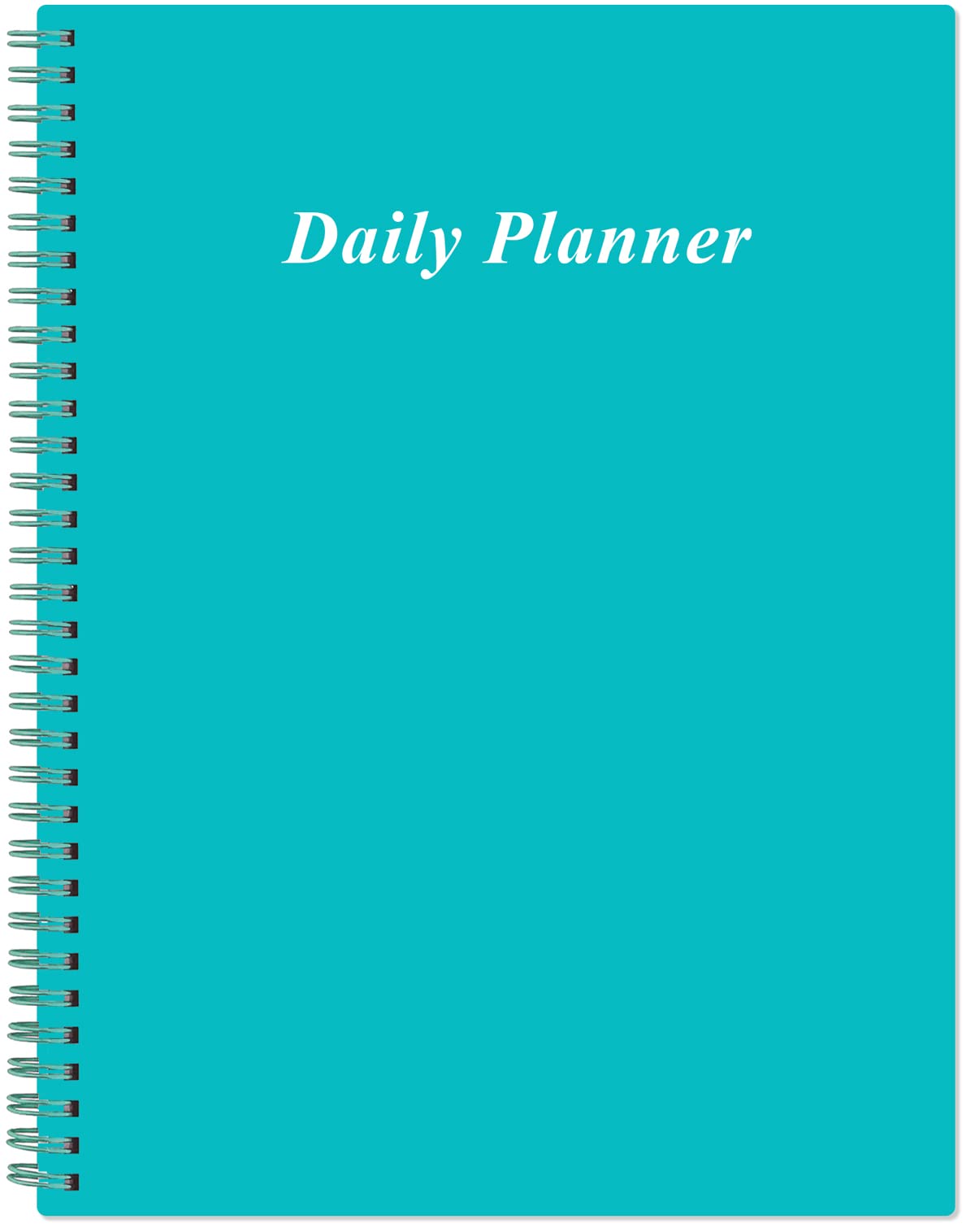 Daily Planner Undated - 8.5" x 11" To Do List