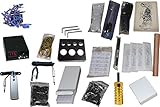 Generic Complete Tattoo Kit 1 Machine Guns+Needles+Grip Set Equipment Power Supply