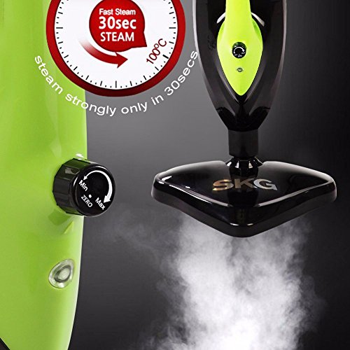 image for SKG 1500W Powerful Non-Chemical 212F Hot Steam Mops & Carpet and Floor