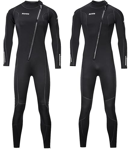 Amazon.com: ZCCO Mens Full Suit Scuba Diving Thermal Wetsuit, 3mm