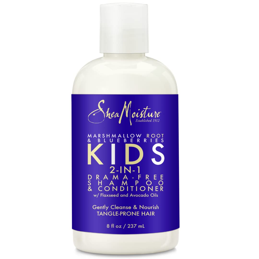 Shea Moisture Marshmallow Root and Blueberries Kids 2-in-1 Shampoo and Conditioner