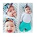 Fasker 6 Pack Baby Headbands Toddler Newborn Headband With Bows Turban Headwraps for Girls Infant Child,(Multicolor 01)