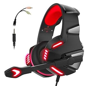 Amazon.com: Gaming Headset for PS4 Xbox One, Micolindun