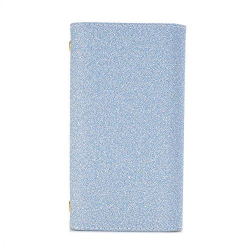 image for TechCode Samsung S8 Wallet Case, Women Elegant Stylish Candy Colour Bl