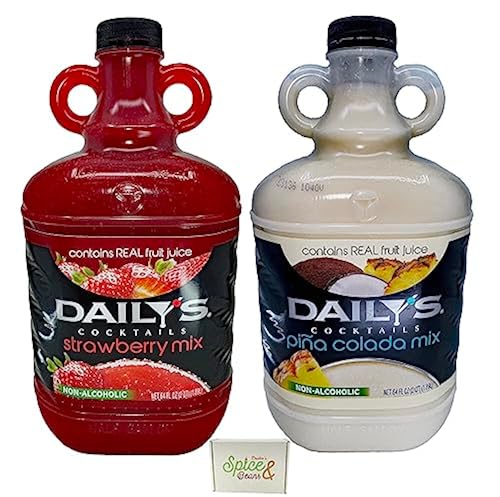 Daily's Non-Alcoholic 64oz Cocktail Combo Pack Strawberry