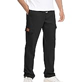 Suwangi Men's Cargo Athletic Sweatpants with Pockets Casual Lightweight Drawstring Joggers Pants for Workout,Running,Lounge