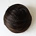 CAISHA 100% HUMAN HAIR Bun Updos Hair Piece Hepburn Scrunchie Dark Brown Mix H311i