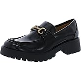 Nine West Women's Allmy Round Toe Lug Sole Casual Loafers