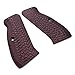 Cool Hand G10 Grips for CZ 75 Full Size, SP-01 Series, Shadow 2, 75B BD, SP-01, Gun Grips Screws Included, Snake Scale Texture, Red/Black, H6-2-6