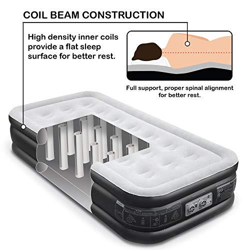 4 EZ+INFLATE+Upgraded+Mattress+Inflatable